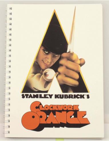 A CLOCKWORK ORANGE POSTER SPIRAL NOTEBOO