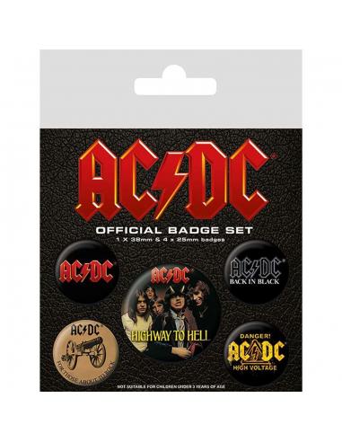 AC/DC BADGE PACK