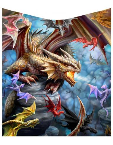 ANNE STOKES DRAGON NEST BLANKET