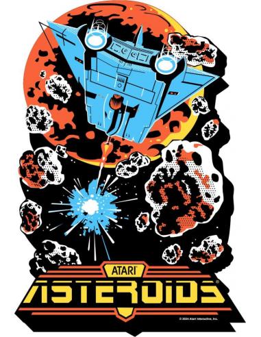 ATARI ASTEROIDS FUNKY CHUNKY MAGNET