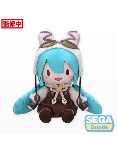 Sega Character Vocal Series 01: Hatsune Miku Peluche Fuwa Petit Hatsune Miku Marshmallow Hot Cocoa Ver. LL 45 cm