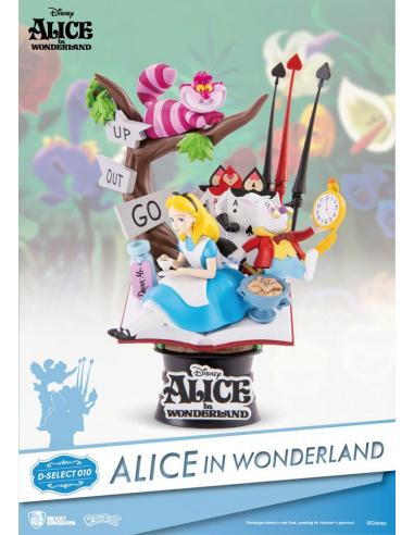 Beast Kingdom Toys Alicia en el País de las Maravillas Diorama PVC D-Select 15 cm