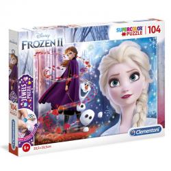 Puzzle Jewels Frozen 2 Disney 104pzs - Imagen 1