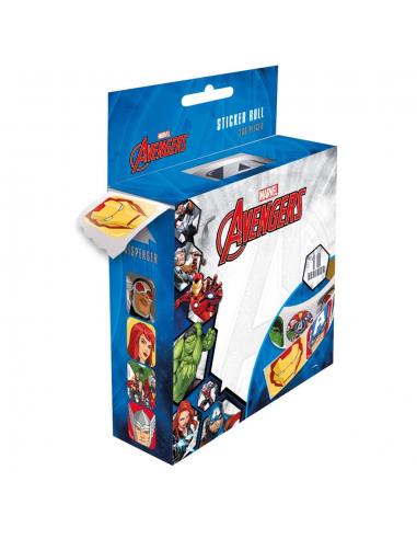 AVENGERS STICKER ROLL BOX