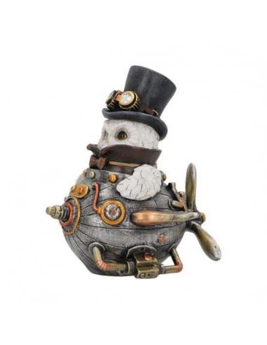 AVIAN INVENTION STEAMPUNK OWL FIG