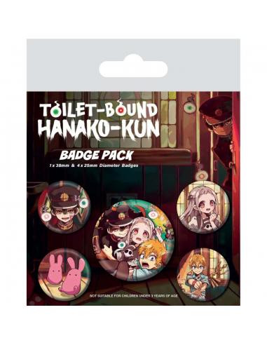 BADGE PACK TOILET BOUND HANAKO-KUN