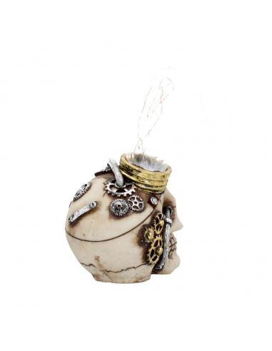 BRIGHT IDEA LIGHT UP STEAMPUNK SKULL
