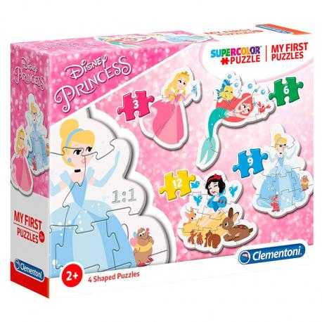 Puzzle My First Puzzle Princesas Disney 3-6-9-12pzs - Imagen 1