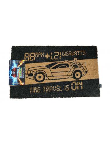 BTTF TIME MACHINE DOORMAT