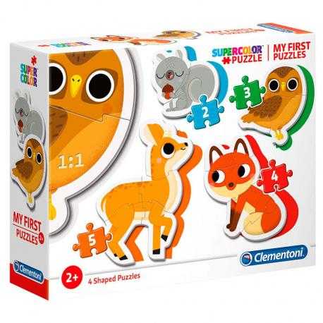 Puzzle My First Puzzle Animales del Bosque 2-3-4-5pzs - Imagen 1