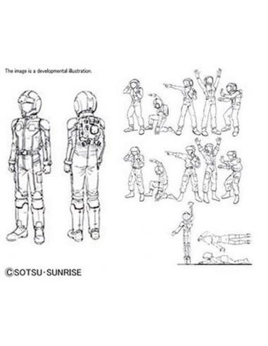 BUILDERS PARTS HD MS FIGURE 01 1/144