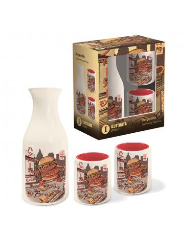 BURGERZILLA-SAKE SET