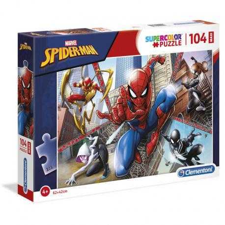 Puzzle Maxi Spiderman Marvel 104pzs - Imagen 1