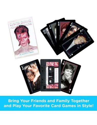 DAVID BOWIE CASSETTE PLAYING CARDS