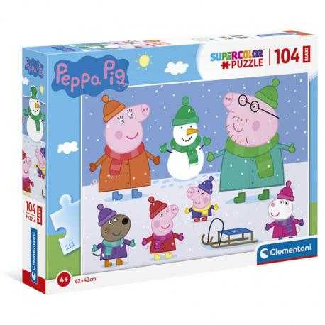 Puzzle Maxi Peppa Pig 104pzs - Imagen 1