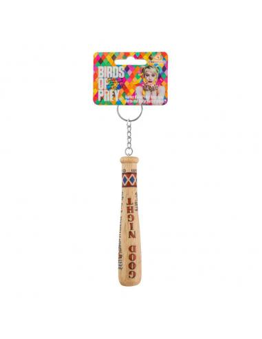 DC HARLEY QUINN BAT KEYCHAIN