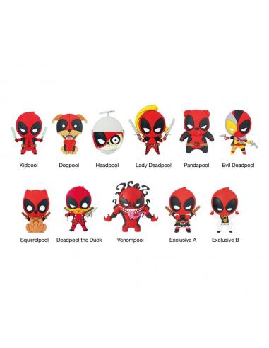 DEADPOOL S.3 BAG CLIP BLIND BOX DISP