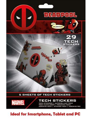 DEADPOOL TECH STICKERS