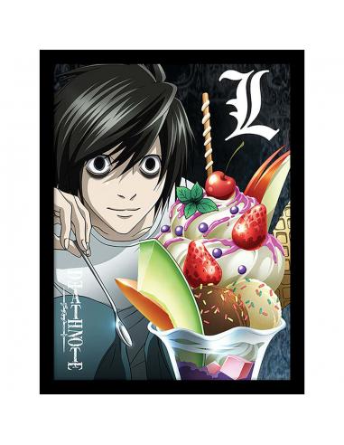 DEATH NOTE-L W ICE CREAM COLLECTOR PRINT
