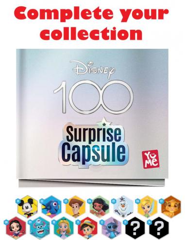 DISNEY 100th YEARS S1 CAPSULE COLL.(12)