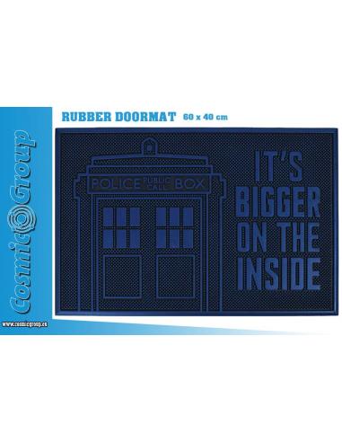 DOCTOR WHO TARDIS RUBBER DOORMAT