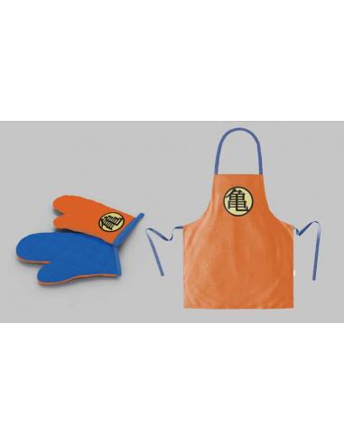 DRAGON BALL TURTLE SYMB APRON/OVEN MITT