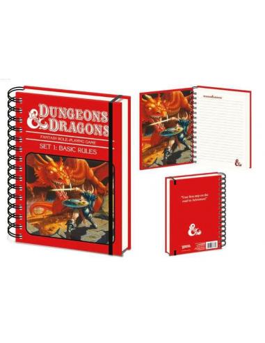 DUNGEONS & DRAGONS A5 WIRO NOTEBOOK