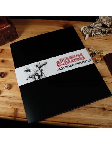DUNGEONS & DRAGONS LITHOGRAPH SET