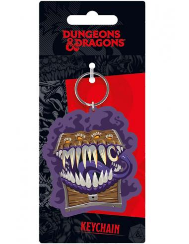 DUNGEONS & DRAGONS-MIMIC RUBBER KEYCHAIN