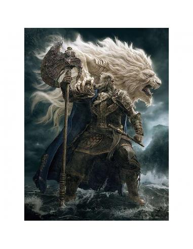 ELDEN RING LION KNIGHT DEEP CANVAS