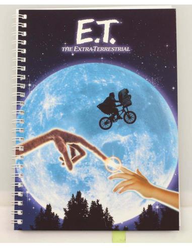 ET MOVIE POSTER SPIRAL NOTEBOOK