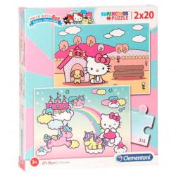 Puzzle Maxi Hello Kitty 2x20pzs - Imagen 1