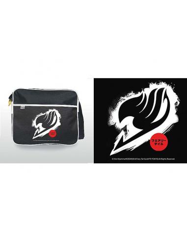 FAIRY TAIL WHITE LOGO MESSENGER BAG