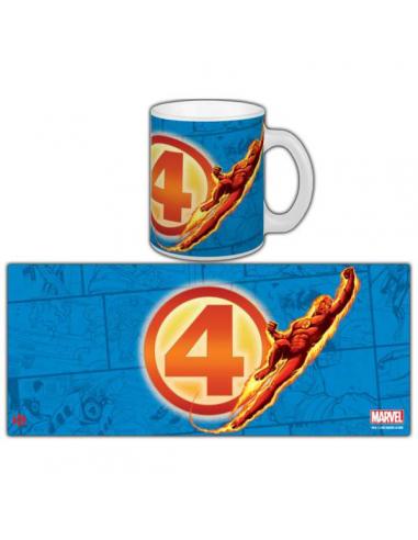 FANTASTIC FOUR HUMAN TORCH MUG