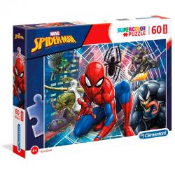 Puzzle Maxi Spiderman Marvel 60pzs - Imagen 1