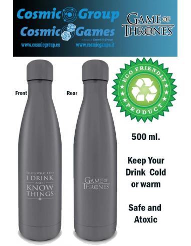 GAME OF THRONES METAL DRINK BOTTLE
