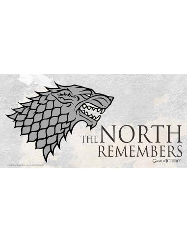 GAME OF THRONES NORTH REMEMBER ON GLASS
