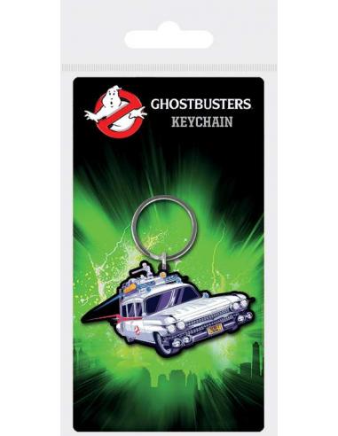 GHOSTBUSTERS ECTO-1 RUBBER KEYCHAIN