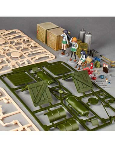 GIRLS UND PANZER GARAGE SET B ARTPLA MK