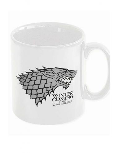 GOT STARK WINTER COMING WHITE MUG