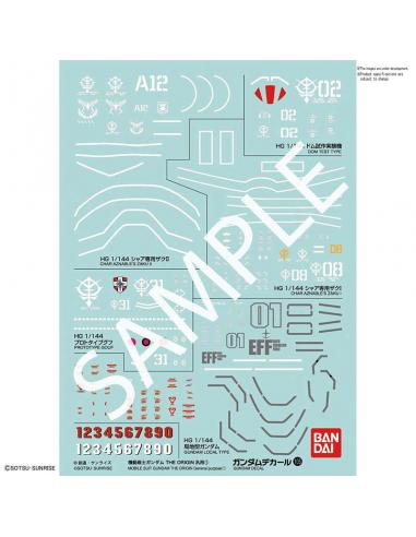 GUNDAM DECAL 105 GUNDAM THE ORIGIN 1