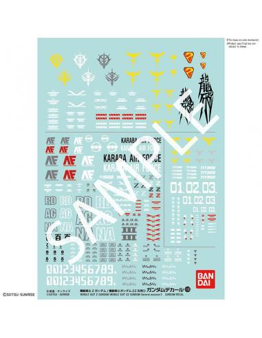 GUNDAM DECAL 108 GUNDAM Z/GUNDAM ZZ 1