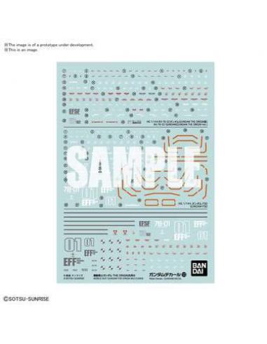 GUNDAM DECAL 123 GUNDAM ORIGIN MULTI 4