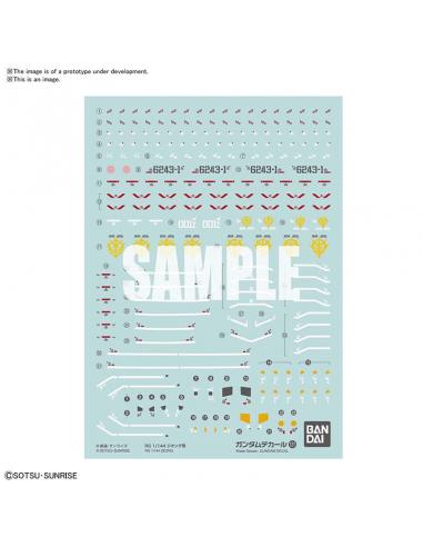 GUNDAM DECAL 131 RG ZEONG 1/144