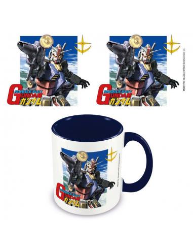 GUNDAM TAKING AIM COLOURED INNER DLX MUG
