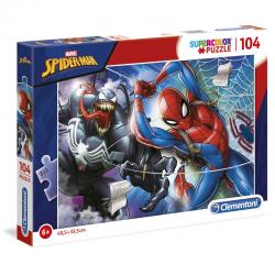 Puzzle Spiderman Marvel 104pzs - Imagen 1