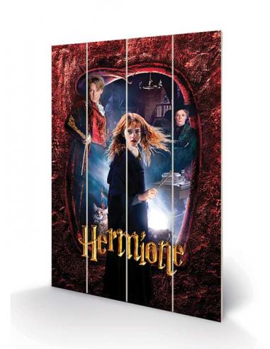 HARRY POTTER HERMIONE WOOD PRINT