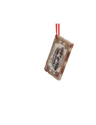 HARRY POTTER HOGWARTS TICKET HANGING ORN