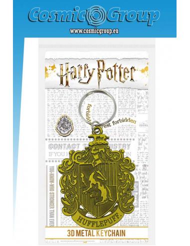 HARRY POTTER HUFFLEPUFF METAL KEYCHAIN