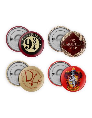HARRY POTTER PINS SET (4)